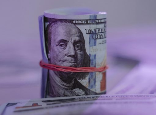 Roll of $100 bills