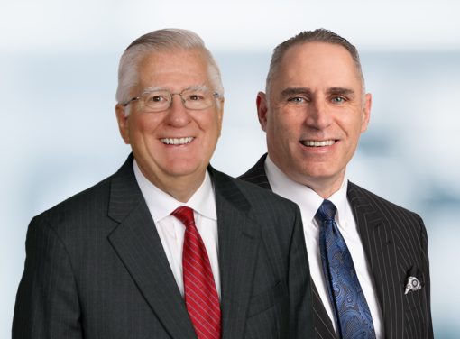 Attorneys Wayne Pecht and Neil Slenker