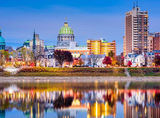 Harrisburg, PA skyline
