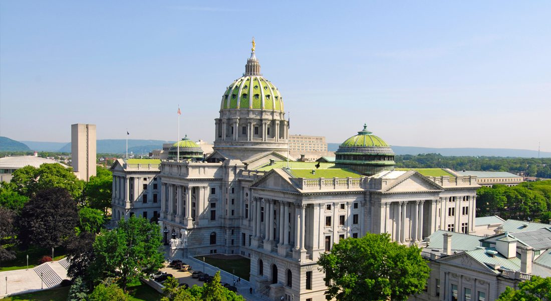 Pennsylvania Capital Building in Harrisburg