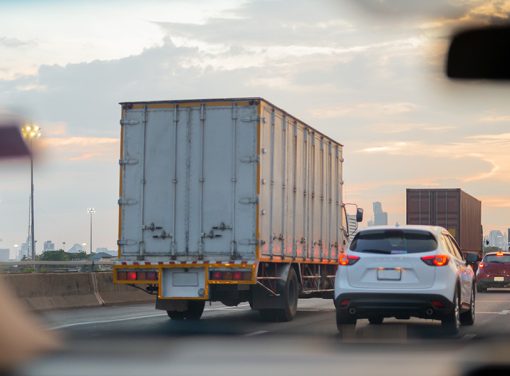 cars/trucks in traffic