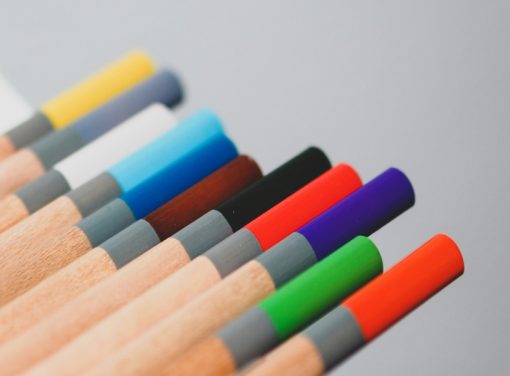 colored pencils