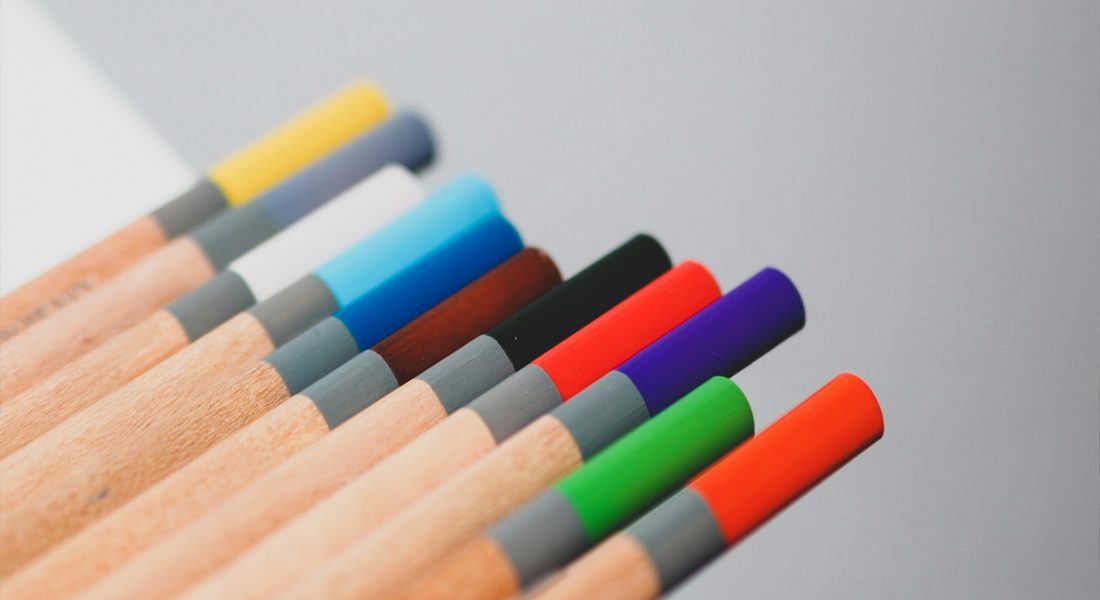 colored pencils