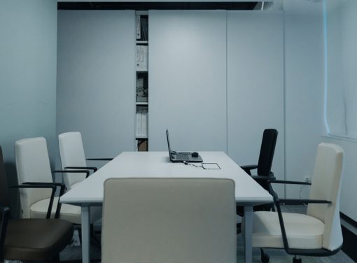 Empty meeting room in corporate office